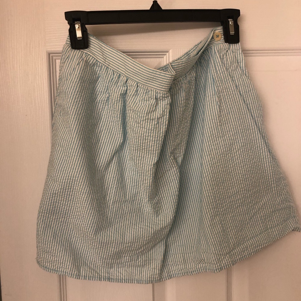 Lilly Pulitzer seersucker skirt